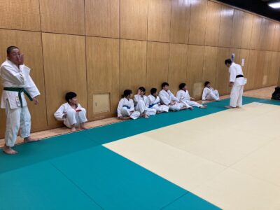 新学期が始まりました（場所：品川区立戸越体育館）